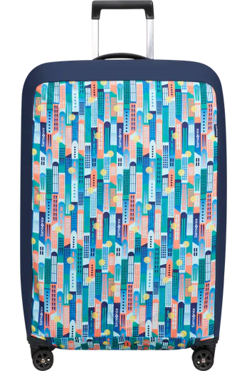 Capa para Mala de Viagem L Estampado Cidade