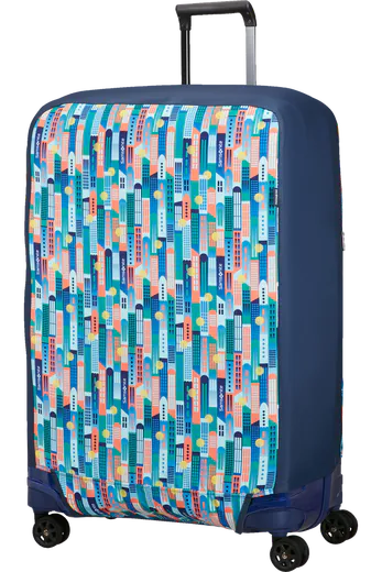 Capa para Mala de Viagem L Estampado Cidade