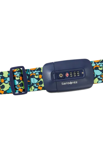 Cinta para Mala de Viagem TSA Onda de Cor