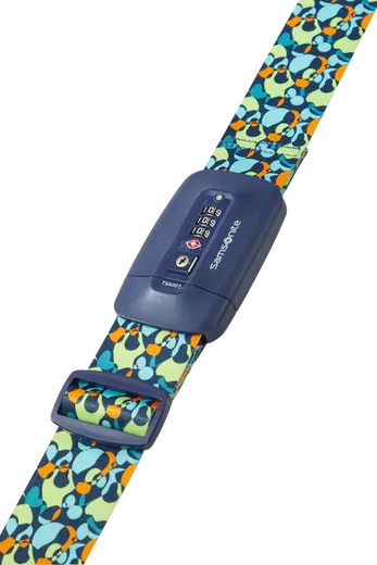 Cinta para Mala de Viagem TSA Onda de Cor