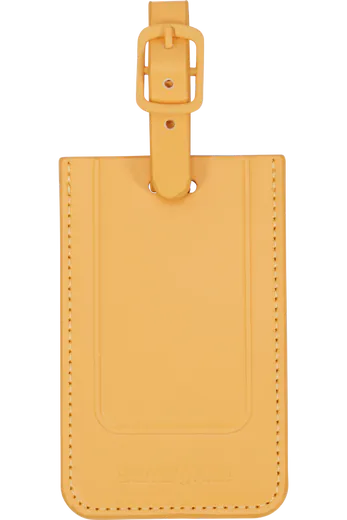 Conjunto 2 Etiquetas para Mala de Viagem Amarelo