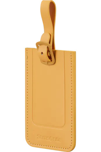 Conjunto 2 Etiquetas para Mala de Viagem Amarelo