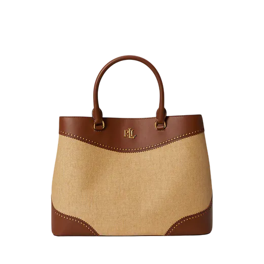 Mala de Mão Média Marcy Bege/Castanha