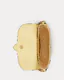 Mala de Ombro Lynden Pequena em Palha e Pele Amarela - Ralph Lauren | Mala de Ombro Lynden Pequena em Palha e Pele Amarela | Misscath