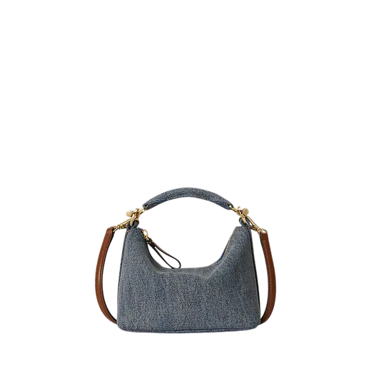 Mala de Mão/Tiracolo Mini Blaike Azul Ganga