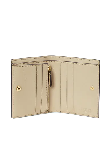 Carteira Fina Pequena Bege