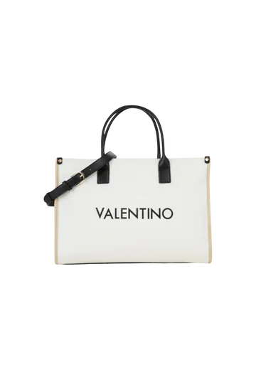 Mala Shopper Valentino Branca/Preta