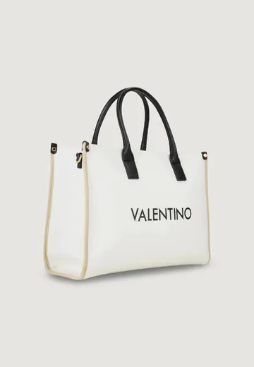 Mala Shopper Valentino Branca/Preta