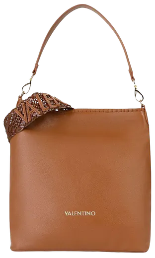 Mala de Ombro Aleksandra Hobo Grande Castanha - Valentino | Mala de Ombro Aleksandra Hobo Grande Castanha | Misscath