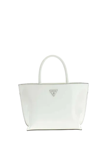 Mini Mala de Mão Arnela Matelassê Branca