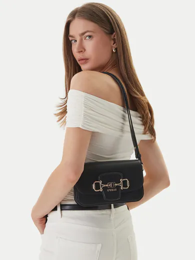 Mala de Ombro/Tiracolo Janie Preta