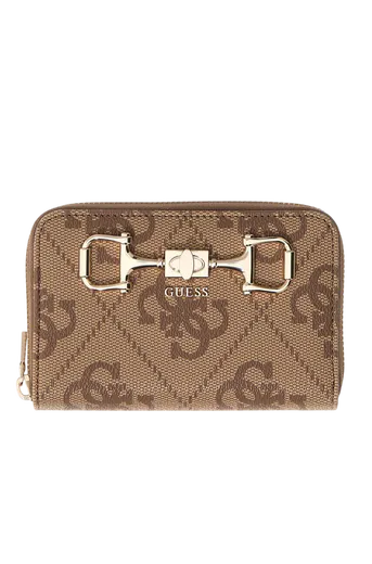 Carteira Média Janie Logo Castanha