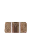 Carteira Grande Laurel Logo com riscas Castanha - Guess | Carteira Grande Laurel Logo com riscas Castanha | MISSCATH