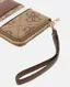 Carteira Grande Laurel Logo com riscas Castanha - Guess | Carteira Grande Laurel Logo com riscas Castanha | MISSCATH