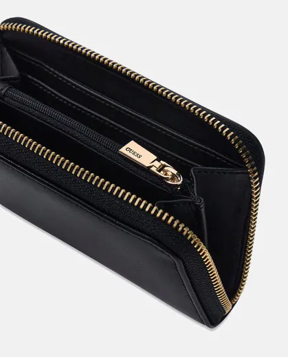 Carteira Média Janie Preta