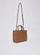 Mala de Mão Pequena com pendente Castanha - Liu Jo | Mala de Mão Pequena com pendente Castanha | Misscath