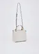 Mala de Mão Pequena com pendente Creme - Liu Jo | Mala de Mão Pequena com pendente Creme | Misscath