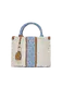 Mala de Mão Pequena com pendente Bege/Azul - Liu Jo | Mala de Mão Pequena com pendente Bege/Azul | Misscath