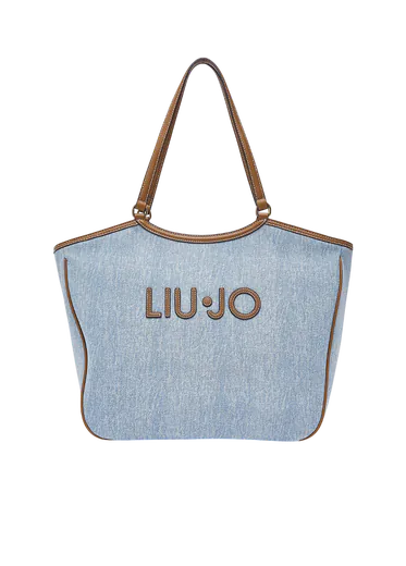 Mala Tote Logo Azul Ganga