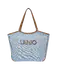 Mala Tote Logo Azul Ganga - Liu Jo | Mala Tote Logo Azul Ganga | Misscath