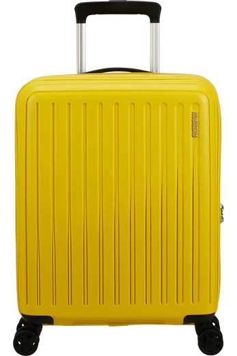 Mala de Cabine 55cm 4 Rodas Amarelo Elétrico