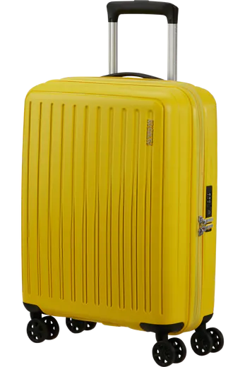 Mala de Cabine 55cm 4 Rodas Amarelo Elétrico