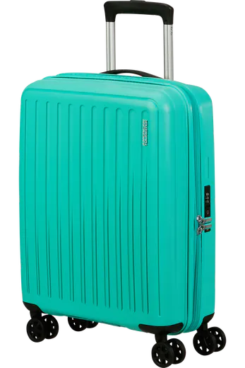 Mala de Cabine 55cm 4 Rodas Azul-Aquático