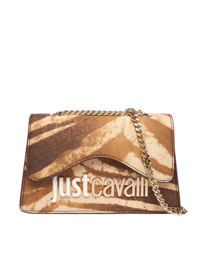 Mala de Ombro/Tiracolo Just Cavalli Padrão Natural