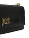 Mala de Ombro Metal Lettering Preta - Just Cavalli | Mala de Ombro Metal Lettering Preta | Misscath