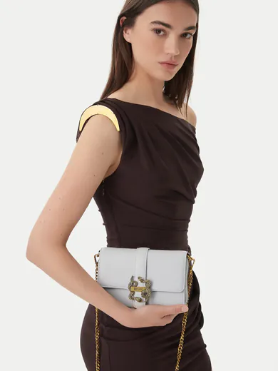 Mala de Tiracolo Iconic Snakes Cinzenta