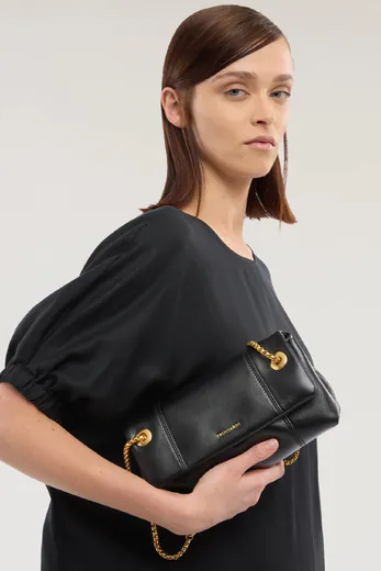 Mala de Ombro Mini Orbita Preta