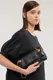 Mala de Ombro Mini Orbita Preta - Trussardi | Mala de Ombro Mini Orbita Preta | MISSCATH