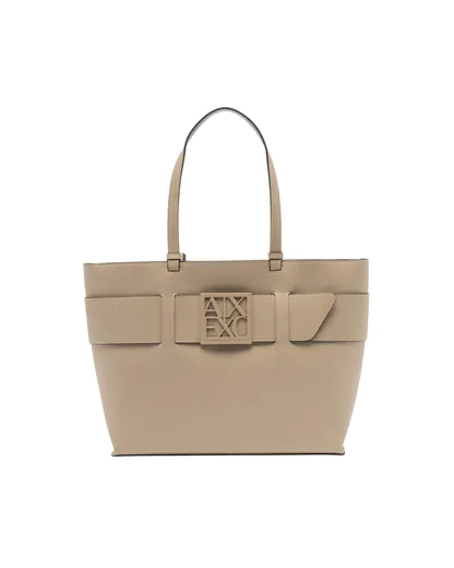 Mala Shopper Armani Exchange Bege