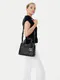 Mala de Mão Liz Monogram S Preta - Armani Exchange | Mala de Mão Liz Monogram S Preta | MISSCATH
