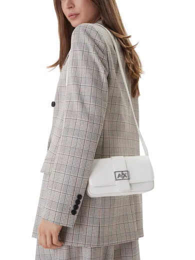 Mala de Tiracolo Jodie Branca