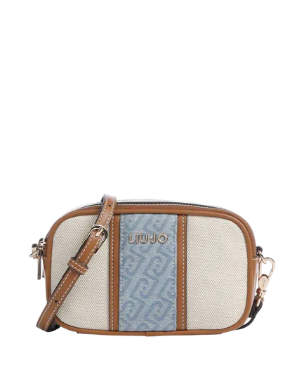 Mala de Tiracolo Castanha/Azul