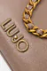 Liu Jo | Mala de Ombro Logo Média Bege | Misscath
