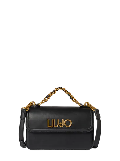 Mala de Mão/Tiracolo com Aba Preta