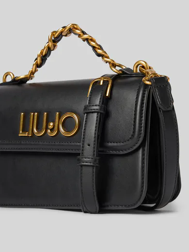 Mala de Mão/Tiracolo com Aba Preta