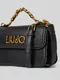 Mala de Mão/Tiracolo com Aba Preta - Liu Jo | Mala de Mão/Tiracolo com Aba Preta | Misscath