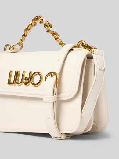 Mala de Mão/Tiracolo com Aba Creme