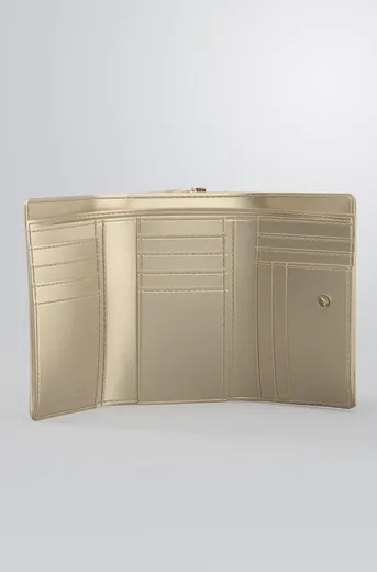 Porta-Cartões Dourada