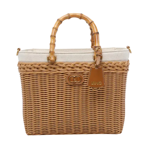 Mala de Mão Pequena de Palha