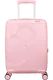 Mala de Cabine 55cm Expansível 4 Rodas Mickey Rosa Pastel - Mickey Magic | American Tourister®