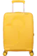 Mala de Cabine 55cm Expansível 4 Rodas Mickey Flor Amarela