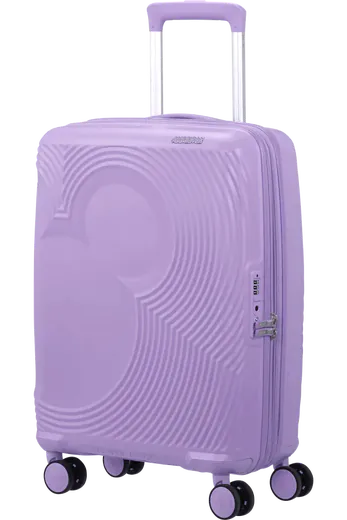 Mala de Cabine 55cm Expansível 4 Rodas Mickey Lilás