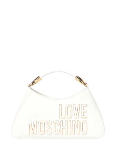 Mala de Mão/Tiracolo Love Moschino Branca