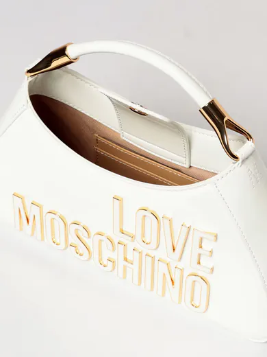 Mala de Mão/Tiracolo Love Moschino Branca
