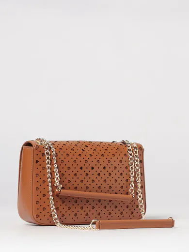 Mala de Ombro Heart Castanha