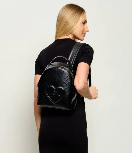 Mochila Heart Preta
